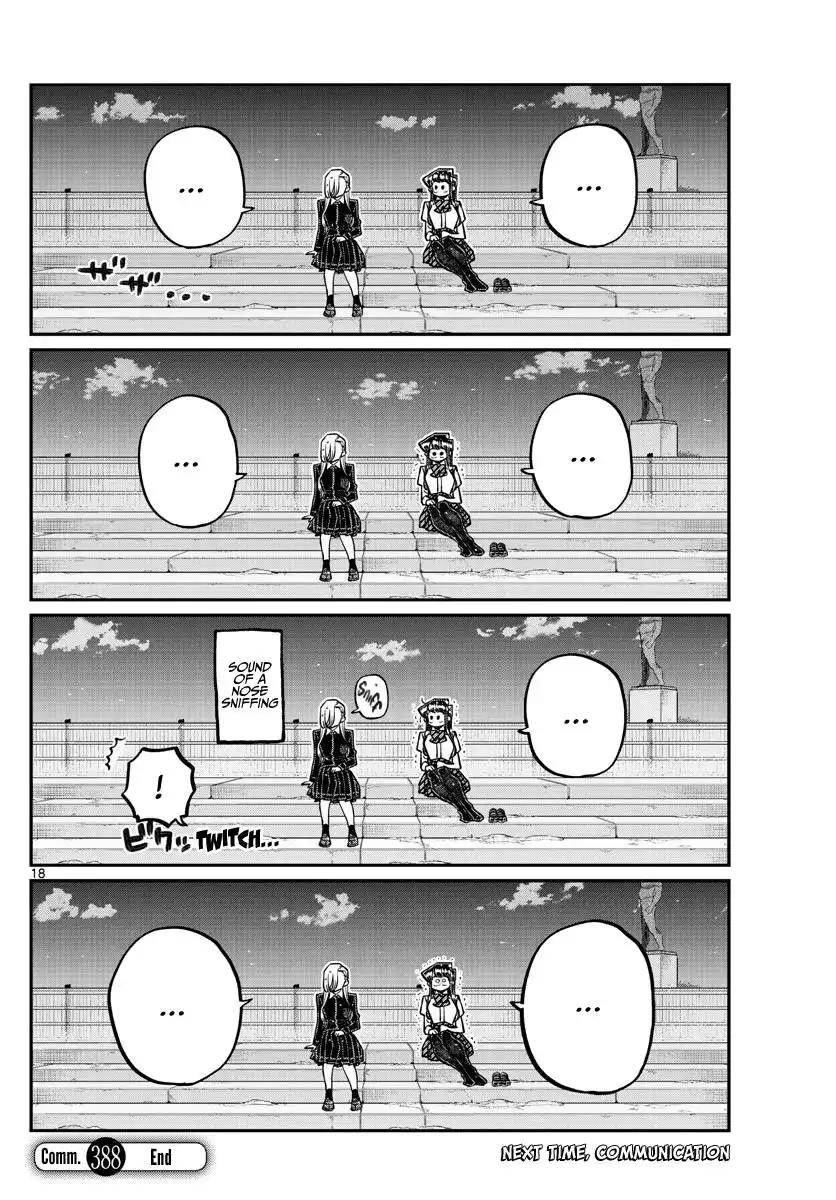 Komi-san wa Komyushou Desu Chapter 388 18